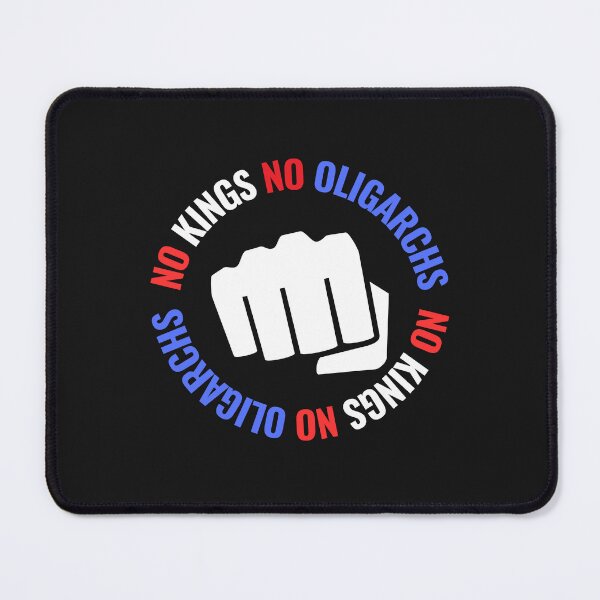 Item preview, no kings no oligarchs designed and sold by TEEJAMBOREE.