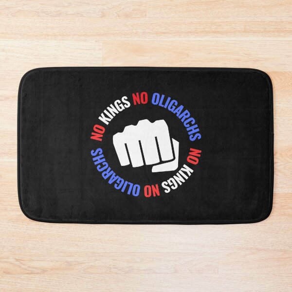 Item preview, no kings no oligarchs designed and sold by TEEJAMBOREE.