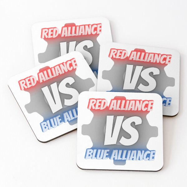 Item preview, Red alliance vs Blue alliance II / FTC design / FRC design  designed and sold by MeerkatTeeCo.