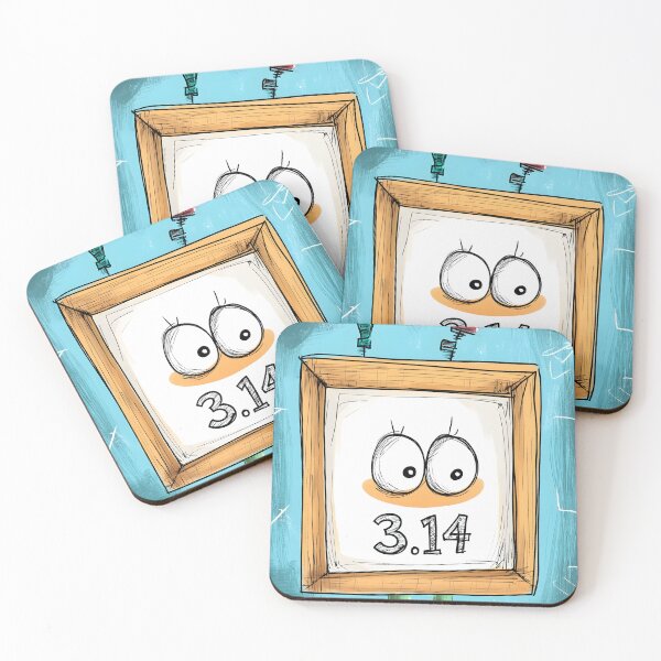 Item preview, Silly Pi with Personality – 3.14 Gets Playful with a Goofy Witty Eyes, Cheeky Smile and Lots of Charm Digital AI Art designed and sold by FUNqoosh.
