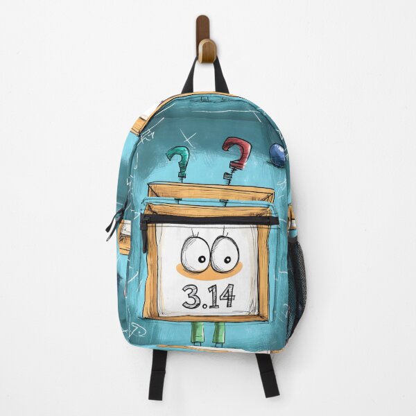 Item preview, Silly Pi with Personality – 3.14 Gets Playful with a Goofy Witty Eyes, Cheeky Smile and Lots of Charm Digital AI Art designed and sold by FUNqoosh.