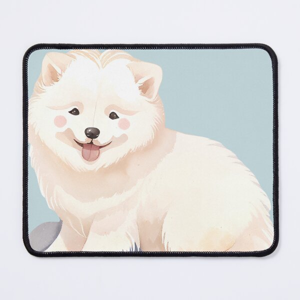 Item preview, Watercolour Samoyed Puppy designed and sold by TheresaNicole.