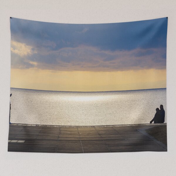 Item preview, Golden Hour Embrace Over the Bay designed and sold by Pix4Japan.