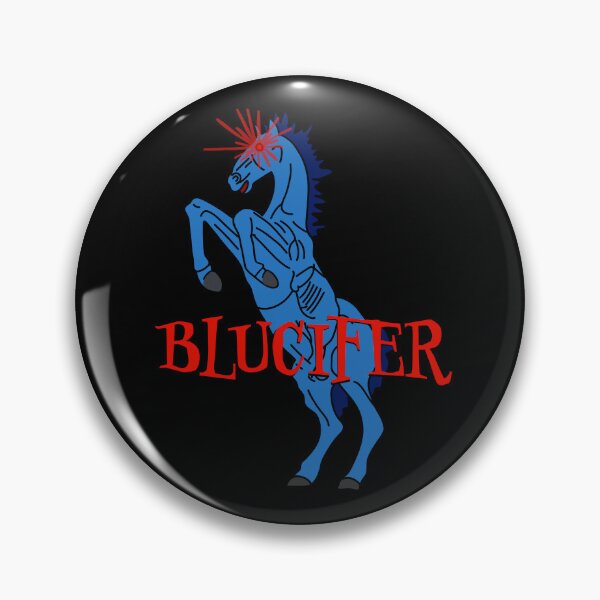 Item preview, Blucifer the Blue Mustang designed and sold by Kalliestorm.
