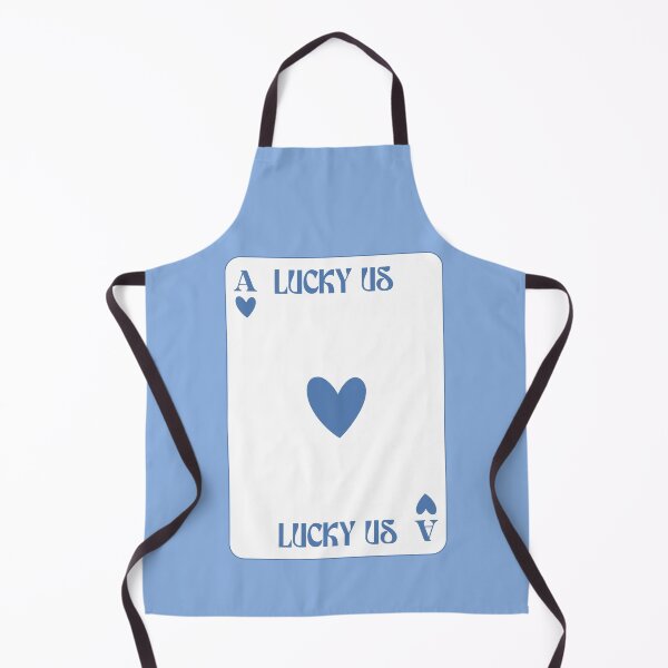 Item preview, Ace of Hearts Lucky Us Blue Coastal Cowgirl designed and sold by AestheticAnnette.