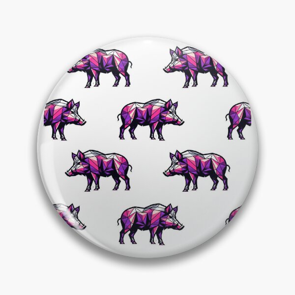 Item preview, Woo Pig Pattern designed and sold by Spike The Punch Design Co..
