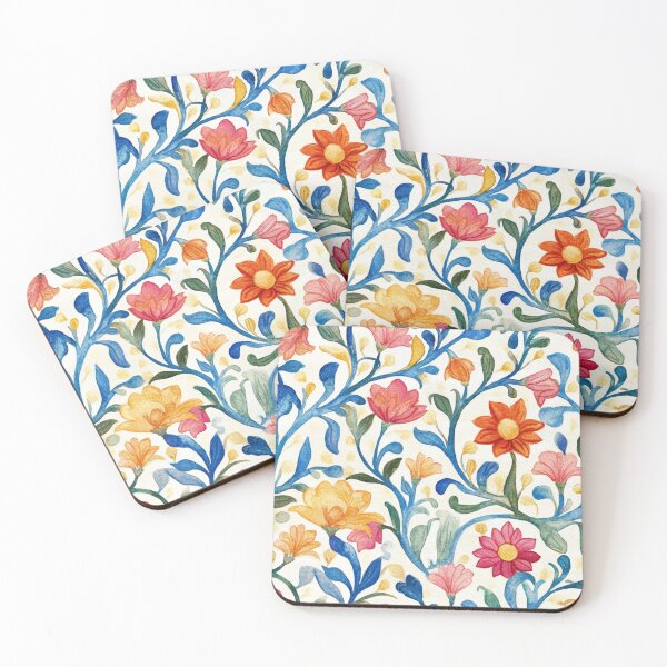 Item preview, Vintage Floral Watercolor Seamless Pattern designed and sold by PapuruDesigns.