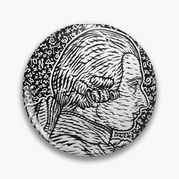 Item preview, MARQUIS DE SADE ink portrait .4 designed and sold by lautir.