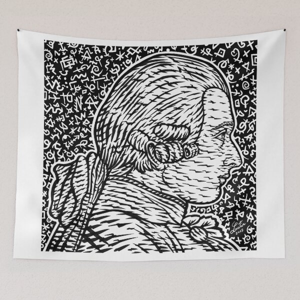 Item preview, MARQUIS DE SADE ink portrait .4 designed and sold by lautir.