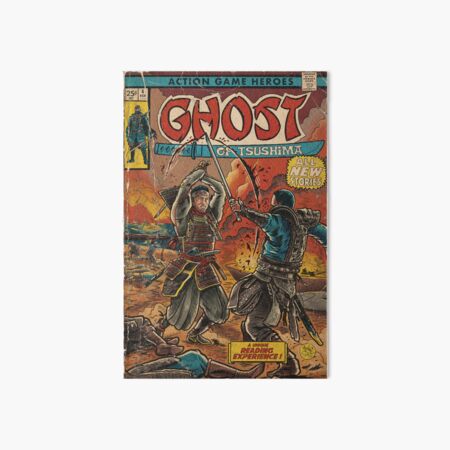 Artikel-Vorschau von „Samurai Ghost!“ Fan-Art-Comic-Cover, designt und verkauft von MarkScicluna.
