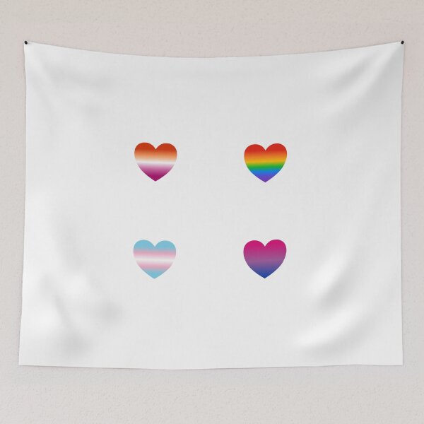 Item preview, LGBTQ heart pack designed and sold by Inspirationmotivation.