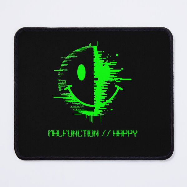 Item preview, MALFUNCTION // HAPPY designed and sold by MeteorsAndStars.