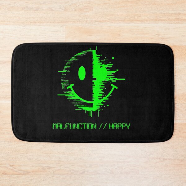 Item preview, MALFUNCTION // HAPPY designed and sold by MeteorsAndStars.