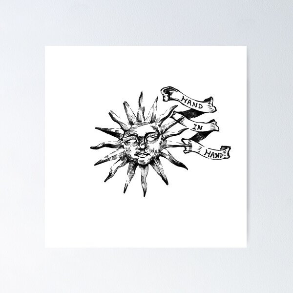 Item preview, Sun engraving dark antique  designed and sold by soleilule.