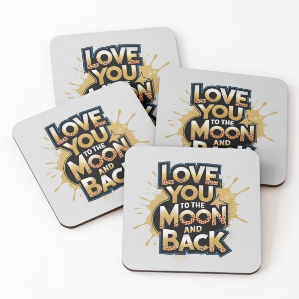 Item preview, Love You to the Moon and Back – A love without limits designed and sold by FrenchTouch77.