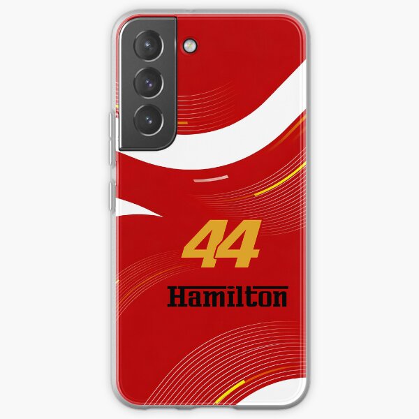 Aperçu de l'œuvre Red Velocity - Hamilton 44 Ferrari 2025 Art Print créée et vendue par Studio F1Grid.