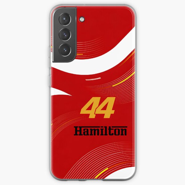 Aperçu de l'œuvre Red Velocity - Hamilton 44 Ferrari 2025 Art Print créée et vendue par Studio F1Grid.