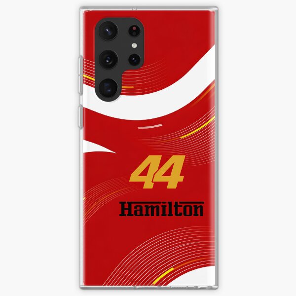 Aperçu de l'œuvre Red Velocity - Hamilton 44 Ferrari 2025 Art Print créée et vendue par Studio F1Grid.