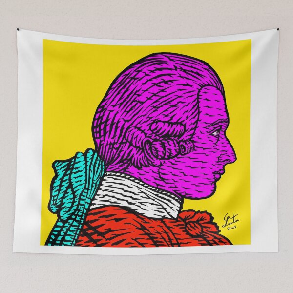 Item preview, MARQUIS DE SADE ink and acrylic portrait .2 designed and sold by lautir.