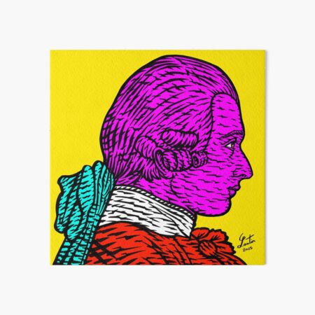 Artikel-Vorschau von MARQUIS DE SADE Tusche- und Acrylporträt .2, designt und verkauft von lautir.