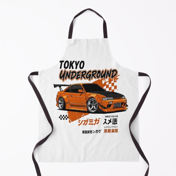 Item preview, Tokyo Underground JDM Drift Car – Retro Japanese Street Racing designed and sold by Mosaic-97.