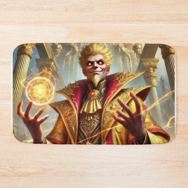 Item preview, The Golden Tyrant – Lawful Evil Archmage designed and sold by Johnny MeatShield.