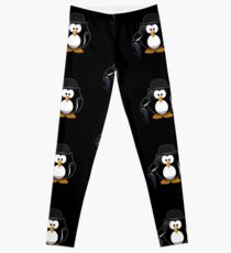 cute penguin Leggings