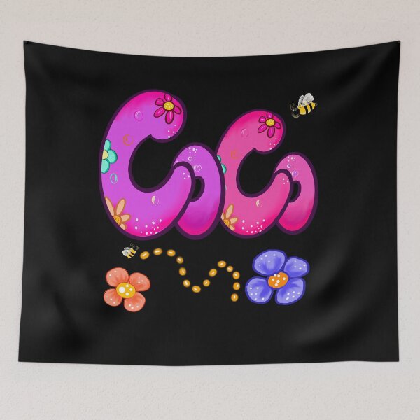 Item preview, Coco Top 10 best personalised gifts  with flowers and bees- Girls womens grand mother Personalized Custom name CoCo designed and sold by Artonmytee.