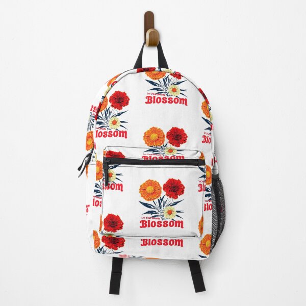 Item preview, Vibrant Floral Illustration With Retro Typography On Black Background designed and sold by Colorful-Garden.