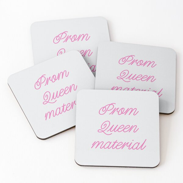 Item preview, "Prom Queen material" in pink designed and sold by PariSeine.