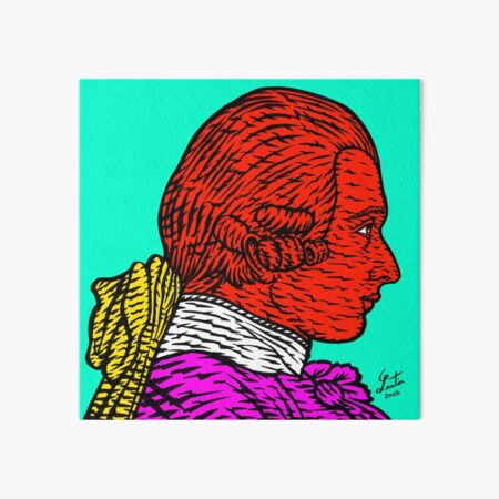 Artikel-Vorschau von MARQUIS DE SADE Tusche- und Acrylporträt .4, designt und verkauft von lautir.