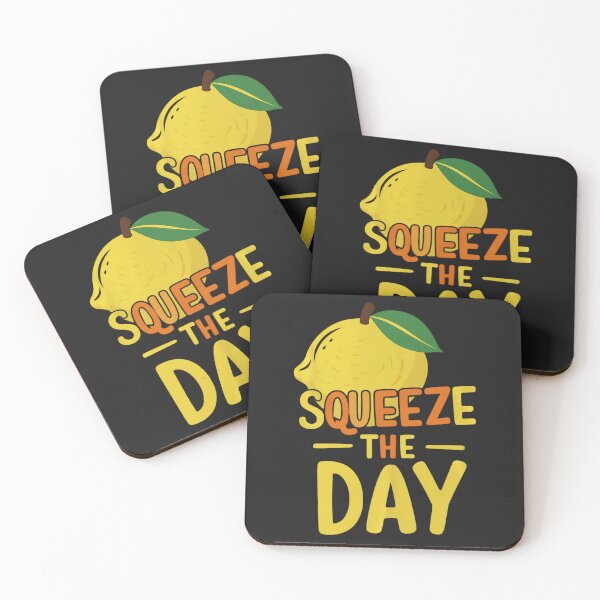 Item preview, Squeeze the Day - Motivational Lemon Art designed and sold by UniversalFlair.