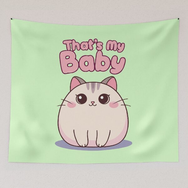 Item preview, That's my baby. Cute, Furry, and Totally Adored designed and sold by twisted-dot.