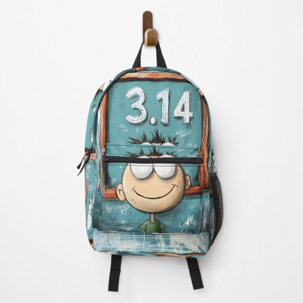 Item preview, Pi Day Whimsy Big-Eyed Cartoon Character– A Must-Have for Nerds Who Wear Their Love for 3.14 Proudly designed and sold by FUNqoosh.