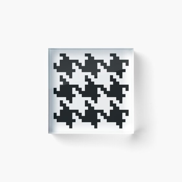 Item preview, Classic Houndstooth Check - Black and White designed and sold by Daisy Beatrice.