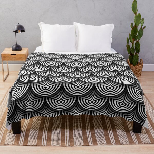 Item preview, Chic Scales (Black and White) designed and sold by WordyDreams.