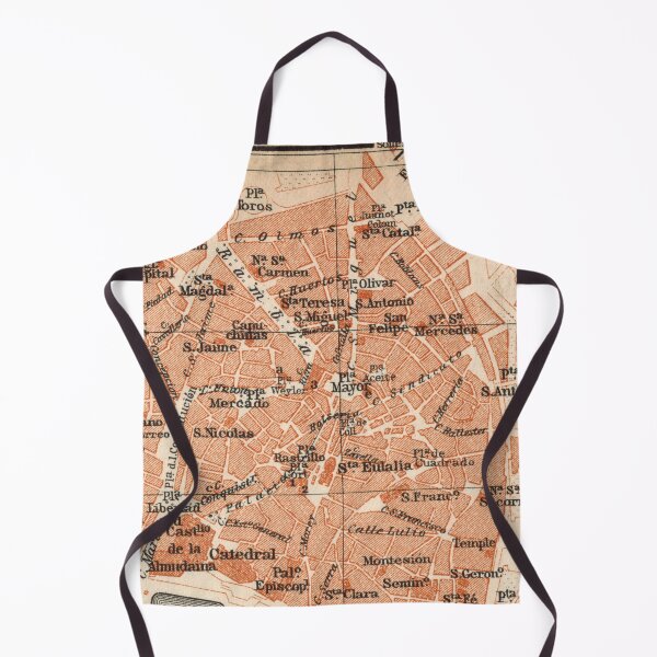Item preview, Palma de Mallorca around 1925: historical city map for history-loving Balearic holidaymakers and residents designed and sold by RetroTraveller.