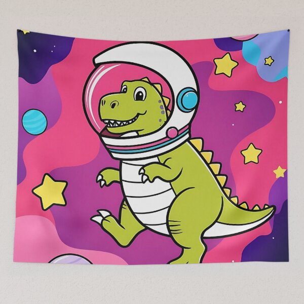 Item preview, Space Dino Astronaut Adventure designed and sold by UniversalFlair.
