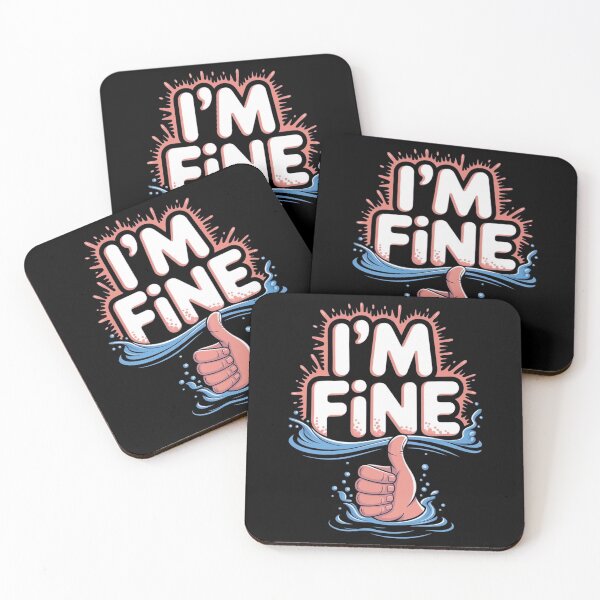 Item preview, Im Fine Thumbs Up designed and sold by Redgiant87x.
