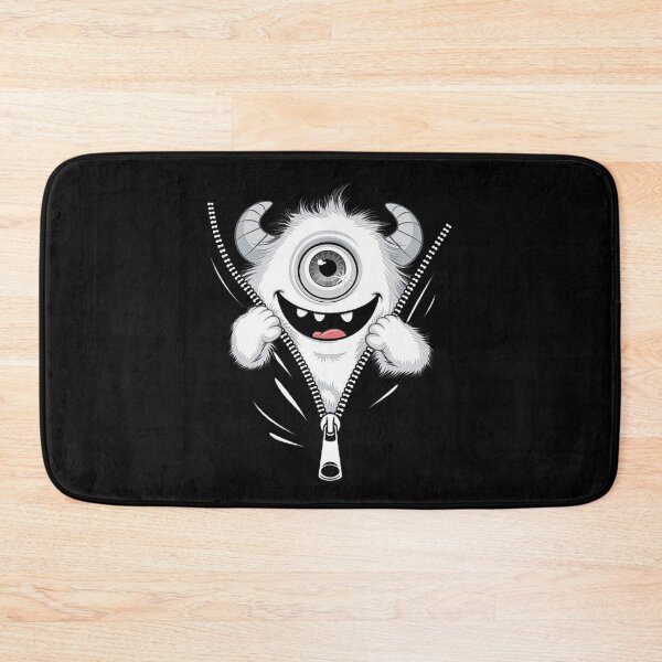 Item preview, Adorable Furry Cyclops Monster Unzipping Costume – Cute One-Eyed Beast designed and sold by love3617.