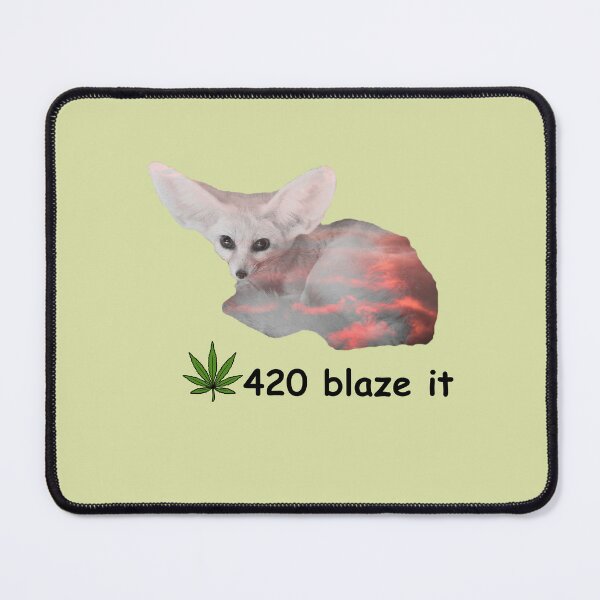 Item preview, Fennec fox 420 blaze it! designed and sold by BLACK TEAHH.