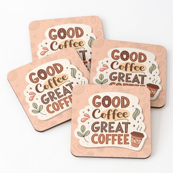 Item preview, Good coffee great  designed and sold by AhArtMe.
