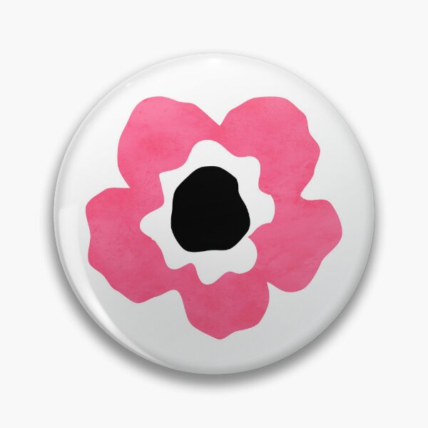 Item preview, So Pink - Mod Flowers in Pink and White designed and sold by Daisy Beatrice.