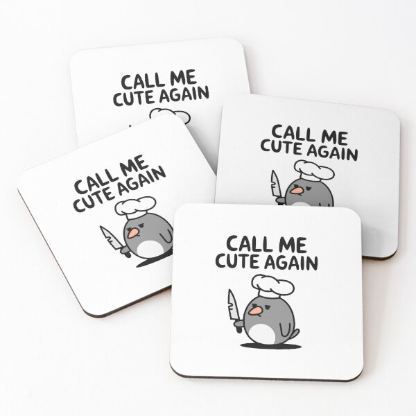 Item preview, Call Me Cute Again! Funny Penguin designed and sold by MonkiFlipp.