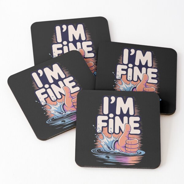 Item preview, Im Fine Thumbs Up designed and sold by Redgiant87x.