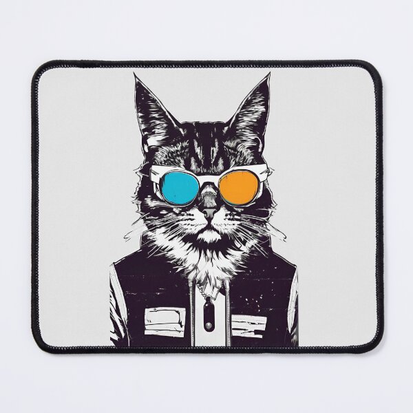 Item preview, Badass Cat, Cat, Badass, designed and sold by GOLDENGARDENART.