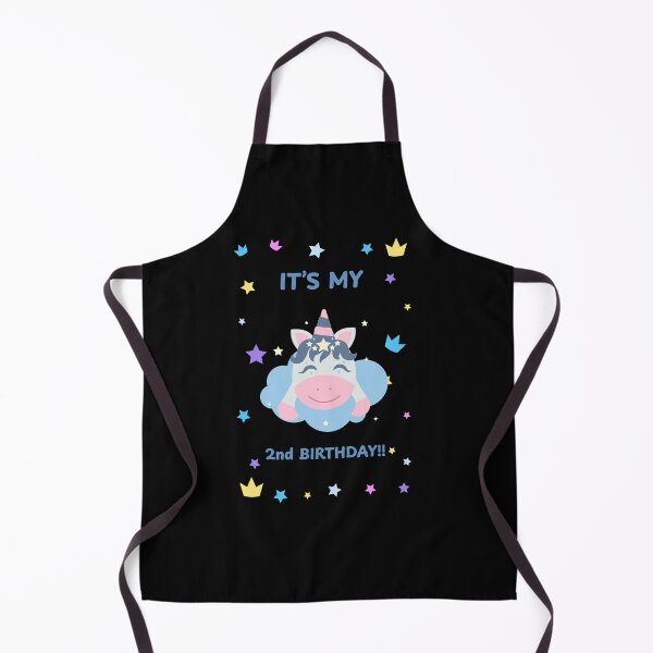 Item preview, Magical Unicorn 2nd Birthday – Cute Toddler Birthday Design designed and sold by Grin22.