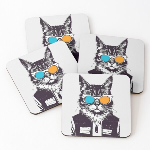 Item preview, Badass Cat, Cat, Badass, designed and sold by GOLDENGARDENART.