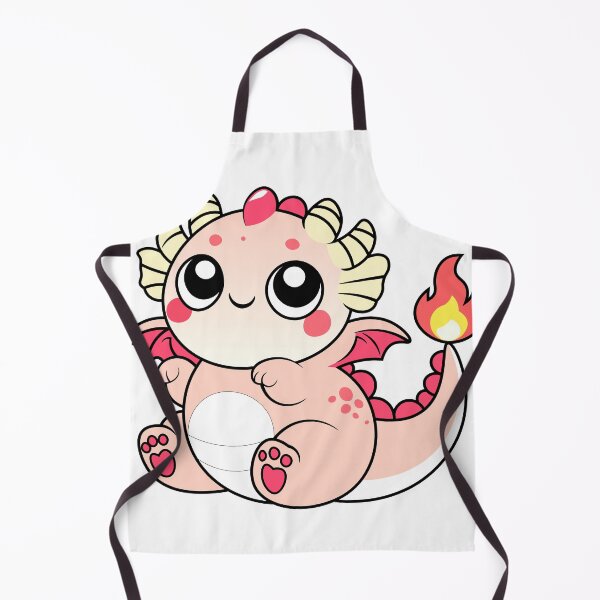 Item preview, Adorable Kawaii Fire Dragon - Cute Fantasy Creature designed and sold by RyanBelandres.
