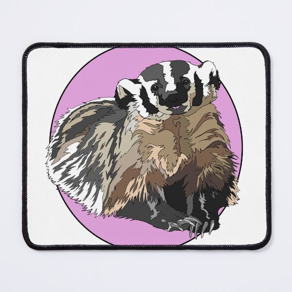Item preview, Badger Blep | Gift for Badger Lover designed and sold by Marian Murdoch.